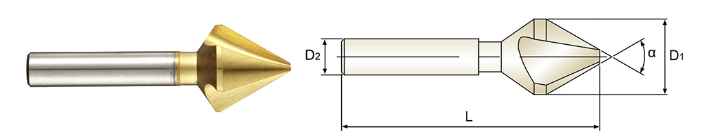 Countersink 60 angle